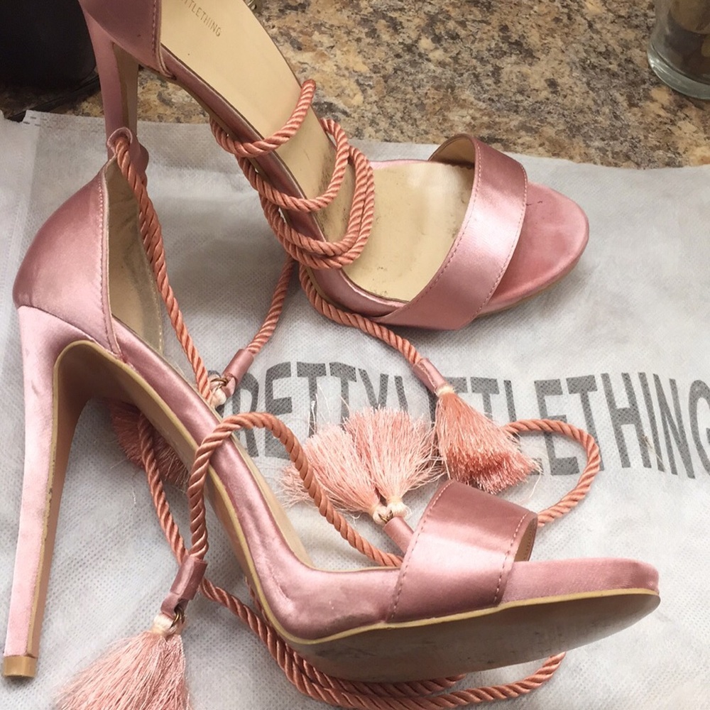 Pink heels